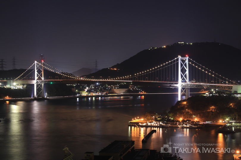 関門橋のライトアップ夜景を楽しめる北九州＆下関の絶景スポット10選