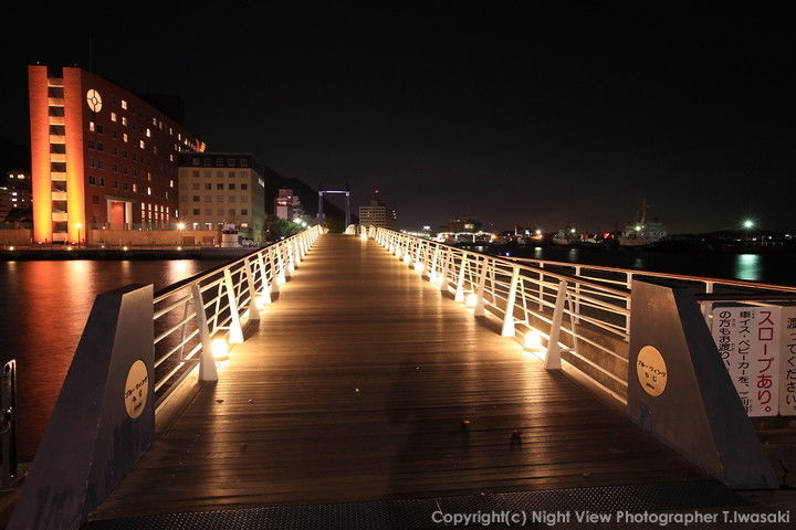 門司港レトロ地区の夜景スポット写真（1）
