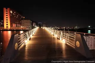 門司港レトロ地区の夜景