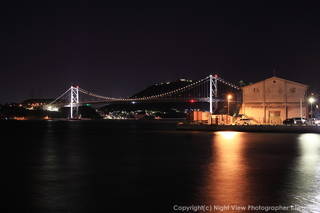 門司港レトロ地区の夜景スポット写真（3）class=