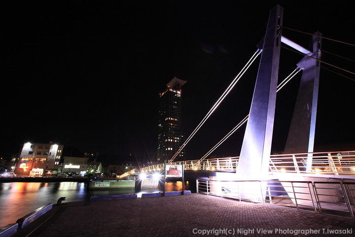 門司港レトロ地区の夜景スポット写真（4）