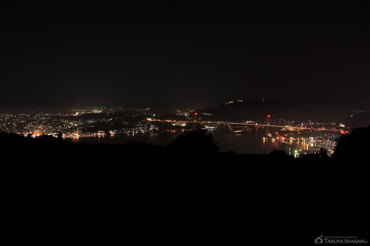 風師山の夜景スポット写真（1）
