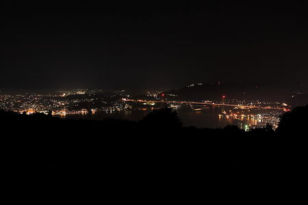 風師山の夜景スポット写真（1）class=