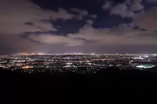油山 片江展望台の夜景