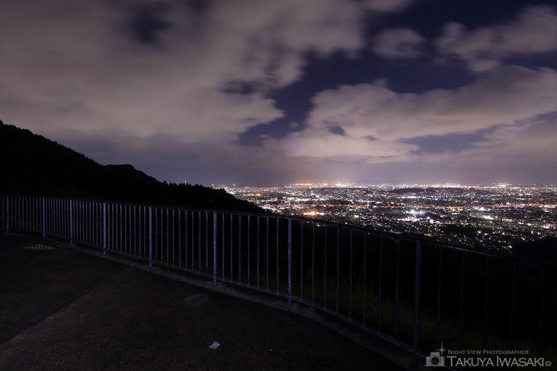 油山 片江展望台の夜景スポット写真（4）