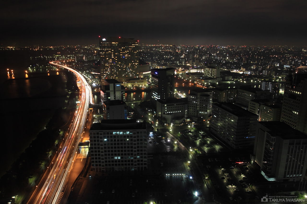 福岡タワーの夜景スポット写真（1）