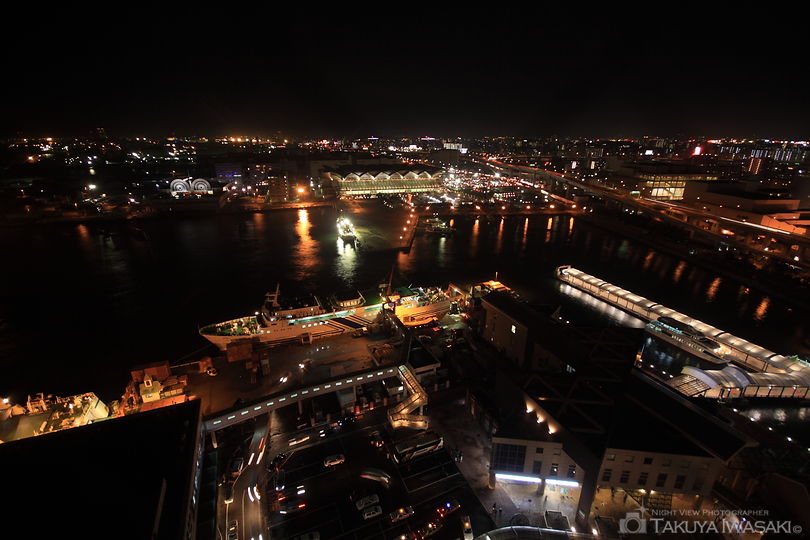 博多ポートタワーの夜景スポット写真（1）