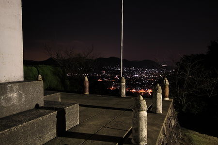 記念碑からの夜景