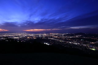 米の山展望台の夜景スポット写真（1）class=