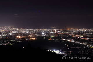 米の山展望台の夜景スポット写真（2）class=