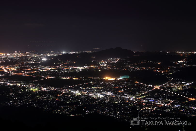 米の山展望台の夜景スポット写真（3）