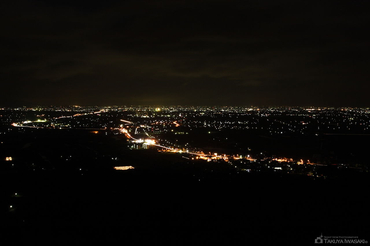 肥前仏舎利塔の夜景スポット写真（1）