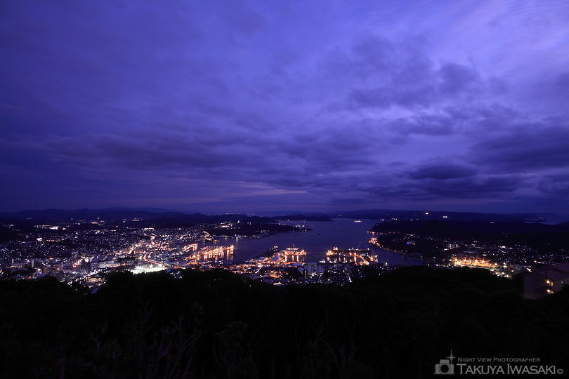 弓張岳展望台の夜景スポット写真（1）