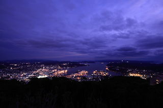 弓張岳展望台の夜景スポット写真（1）class=