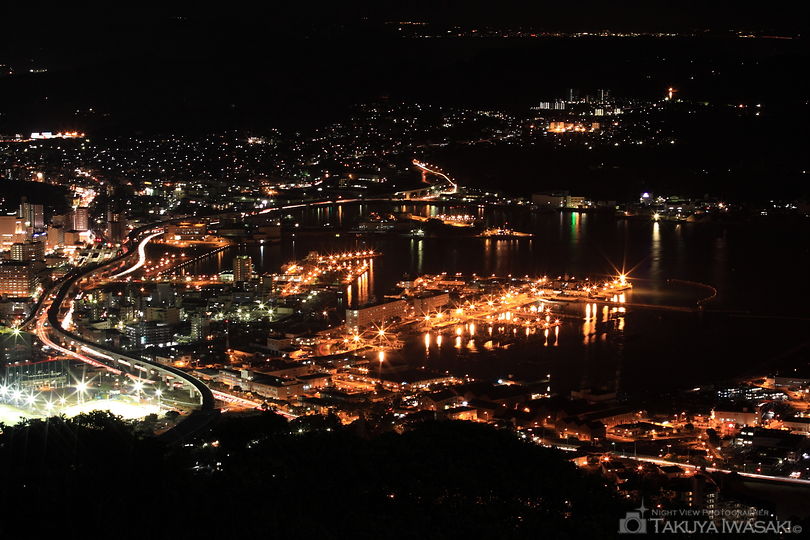 弓張岳展望台の夜景スポット写真（2）