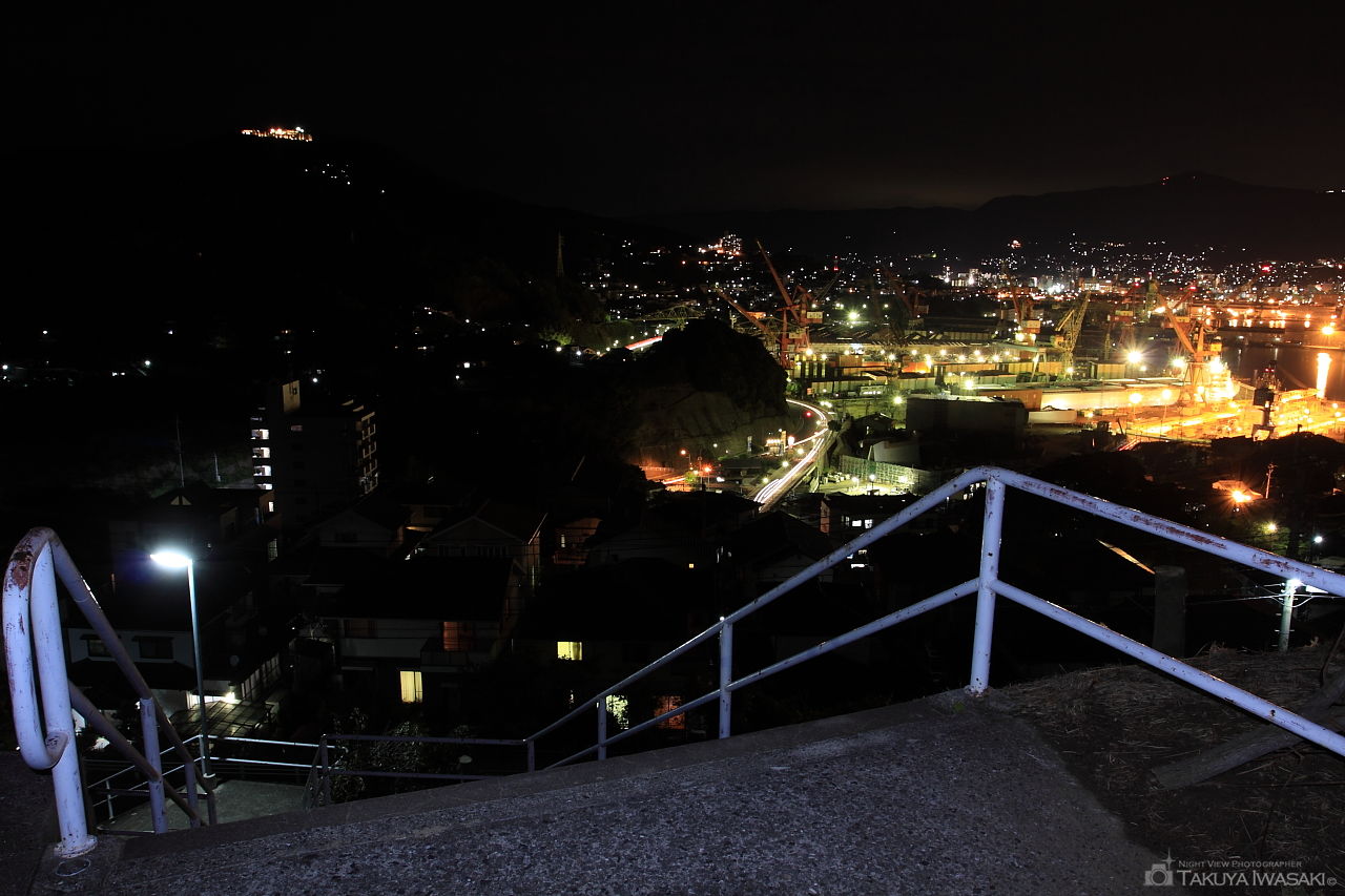赤崎台第二公園の夜景スポット写真（2）