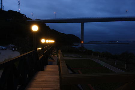 大島大橋公園の夜景スポット写真（3）class=