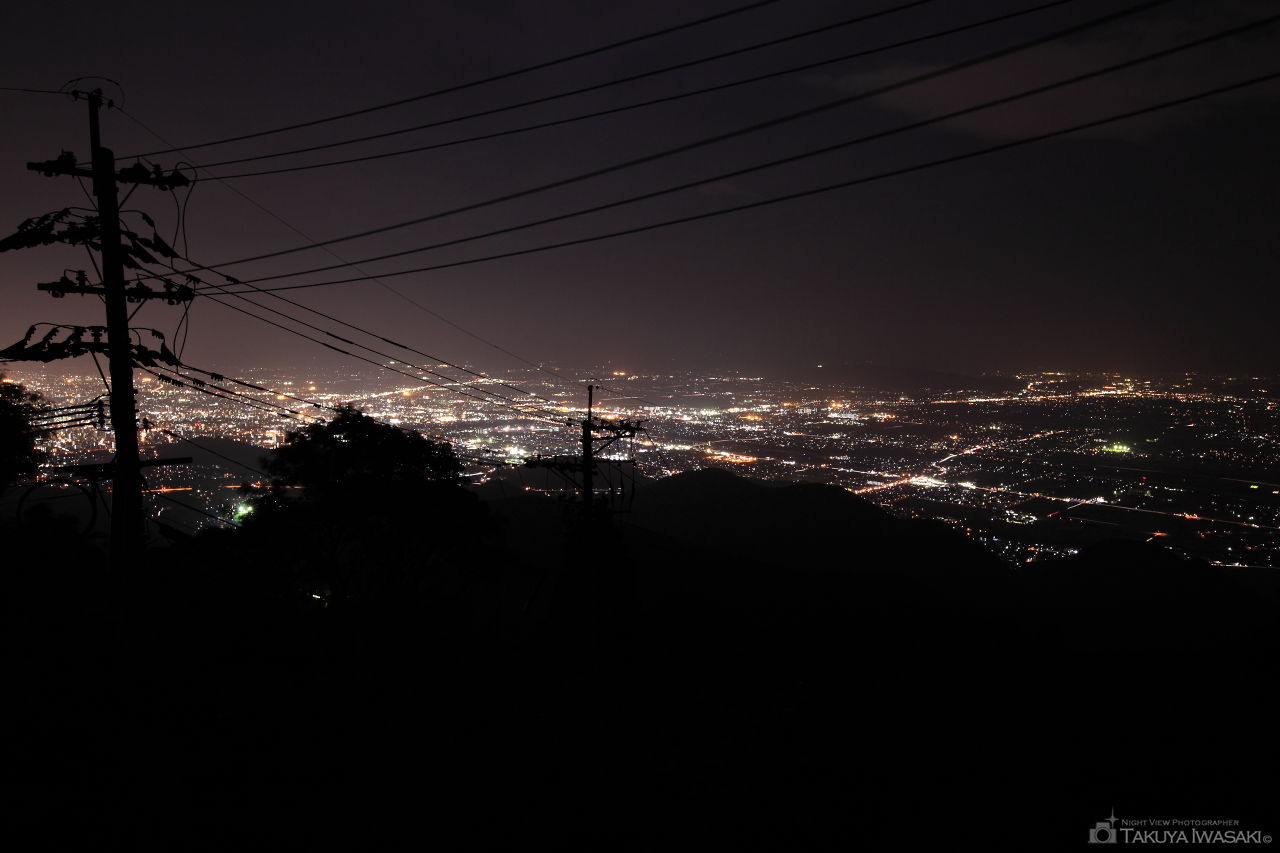 金峰山の夜景スポット写真（2）