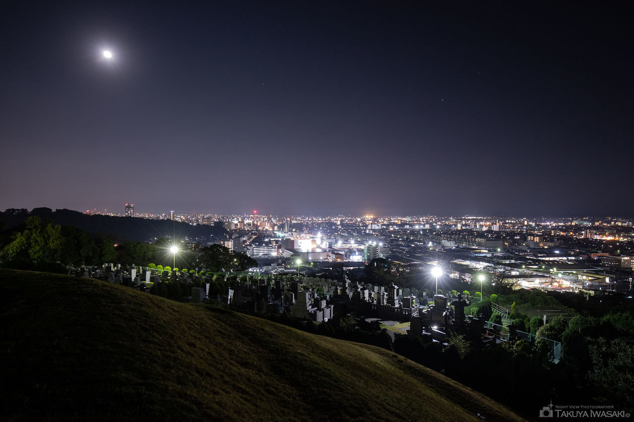 祈りの丘記念公園の夜景スポット写真（1）