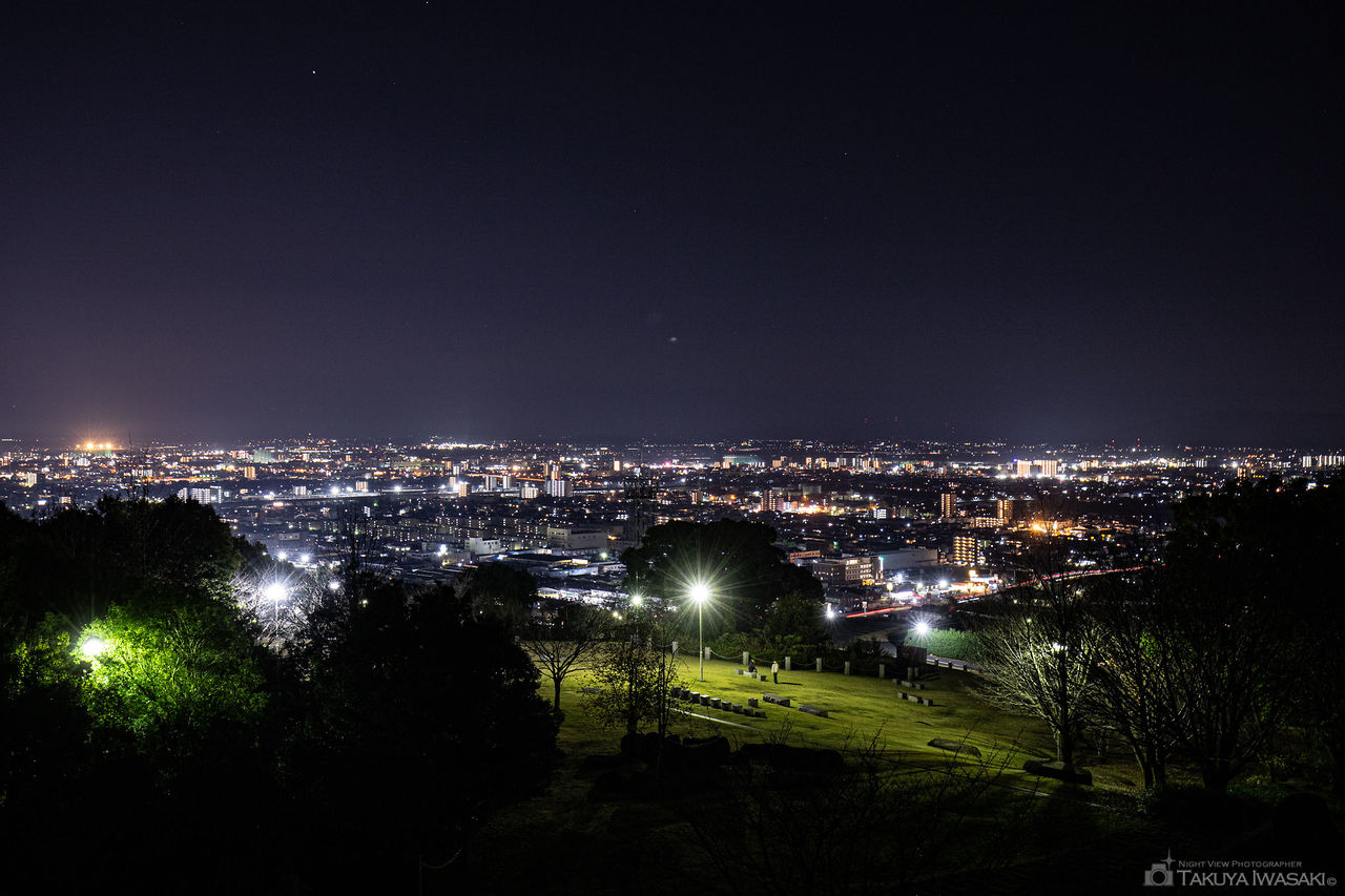 祈りの丘記念公園の夜景スポット写真（2）