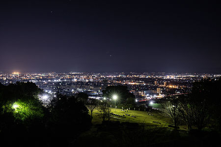 祈りの丘記念公園の夜景スポット写真（2）class=
