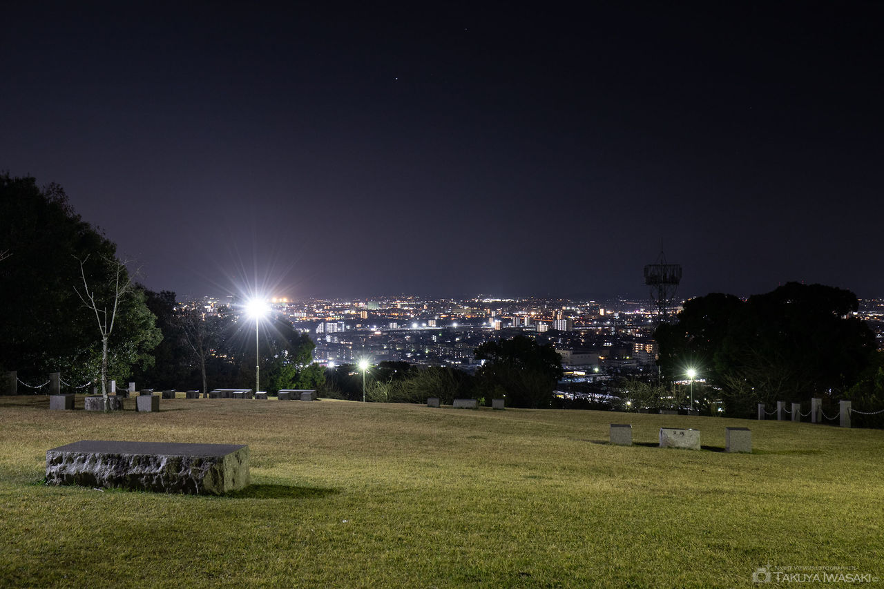祈りの丘記念公園の夜景スポット写真（5）