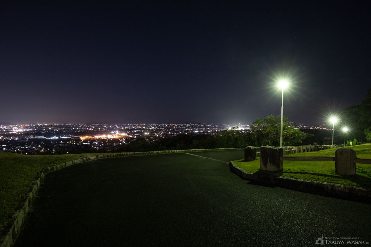 祈りの丘記念公園の夜景スポット写真（6）