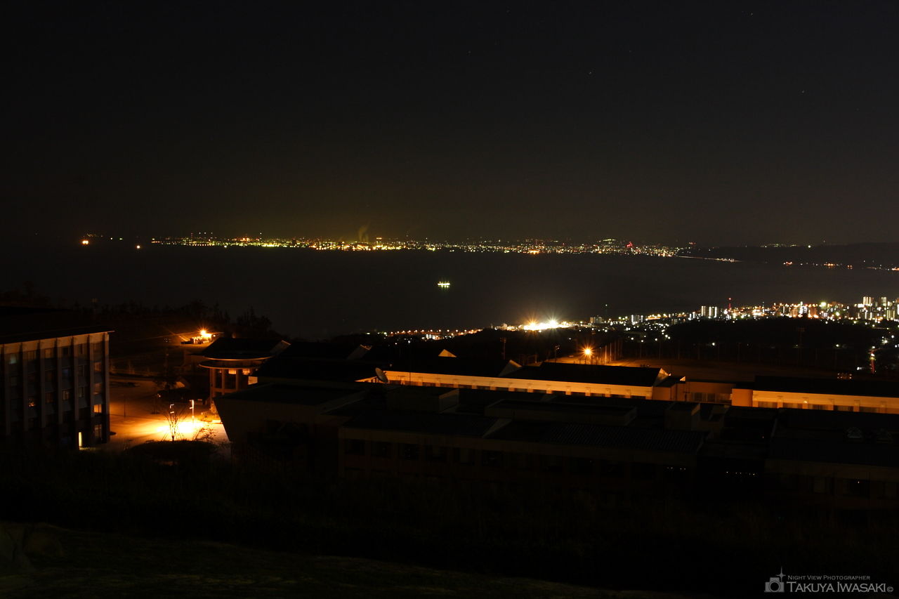 別府湾SA（下り）の夜景スポット写真（2）