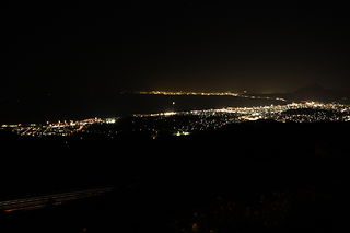 十文字原展望台の夜景スポット写真（2）class=