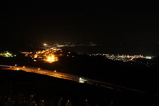 十文字原展望台の夜景スポット写真（3）class=