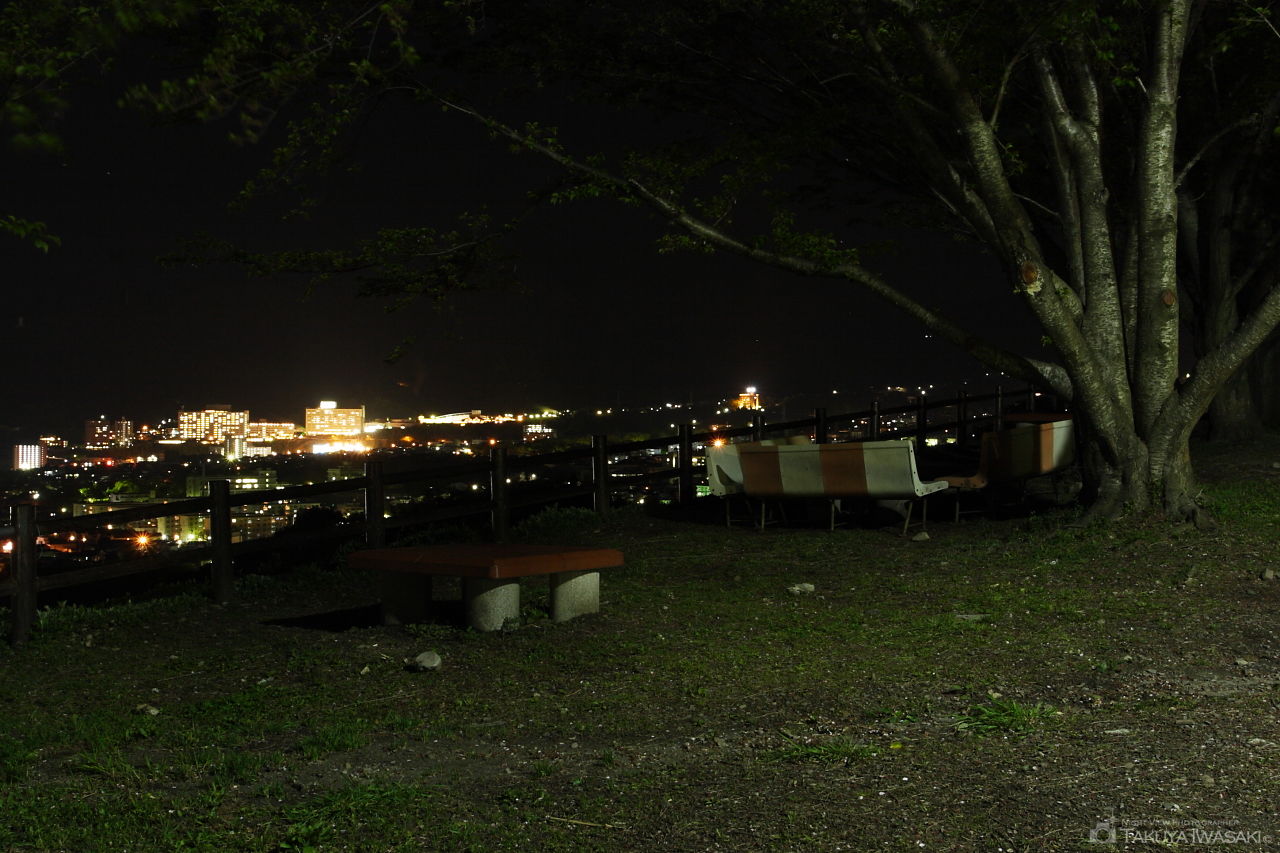 平和記念塔の夜景スポット写真（3）