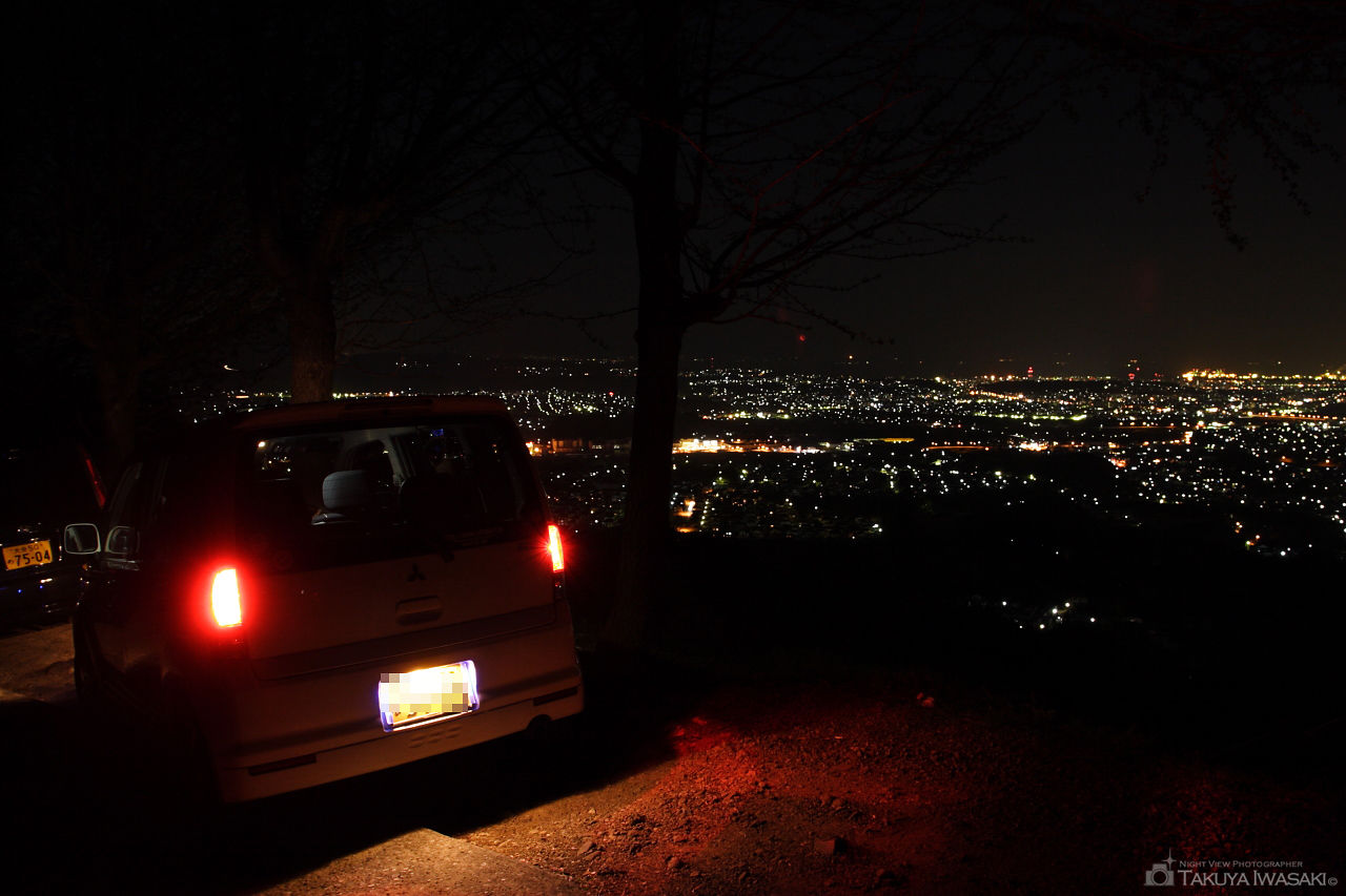 霊山の夜景スポット写真（3）