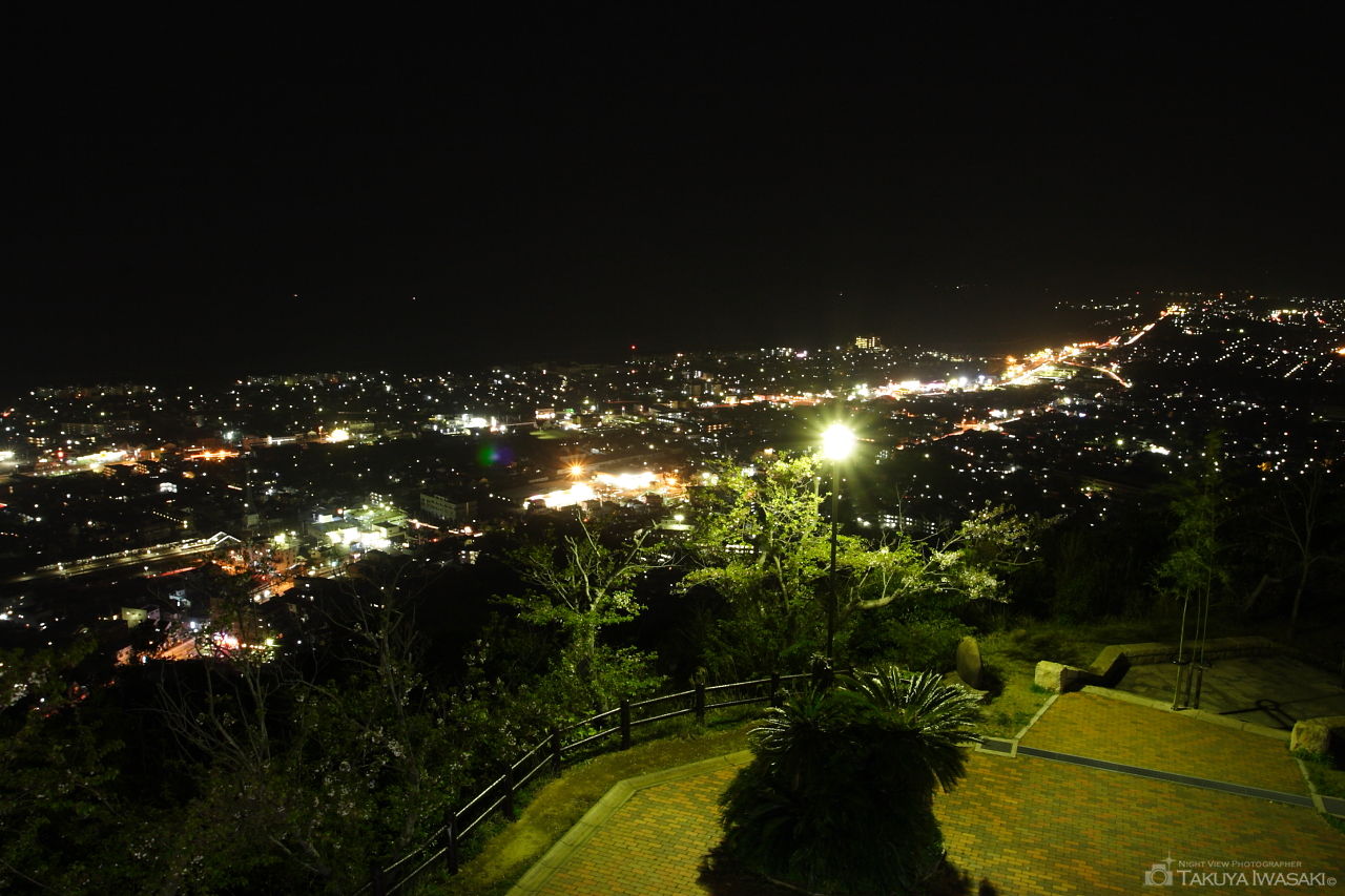 愛宕山公園の夜景スポット写真（3）