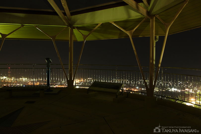 愛宕山公園の夜景スポット写真（4）