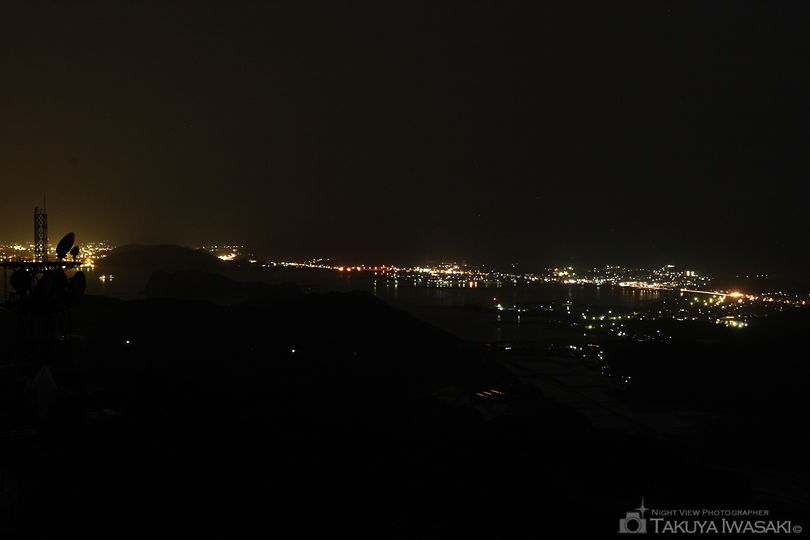 遠見山展望所の夜景スポット写真（2）