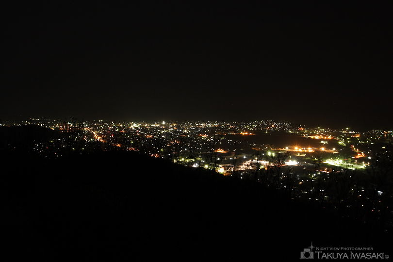 米ノ山の夜景スポット写真（1）