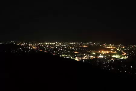 米ノ山の夜景