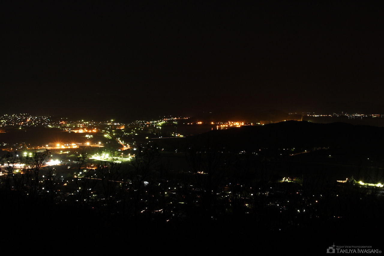 米ノ山の夜景スポット写真（2）