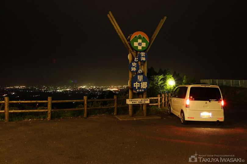 金御岳公園の夜景スポット写真（3）