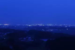 母智丘公園の夜景