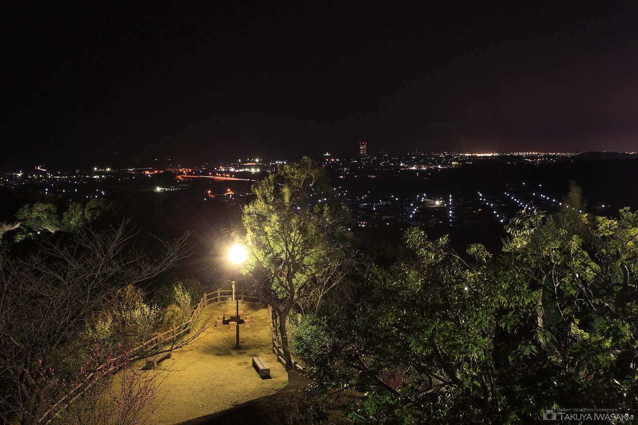 久峰総合公園の夜景スポット写真（1）