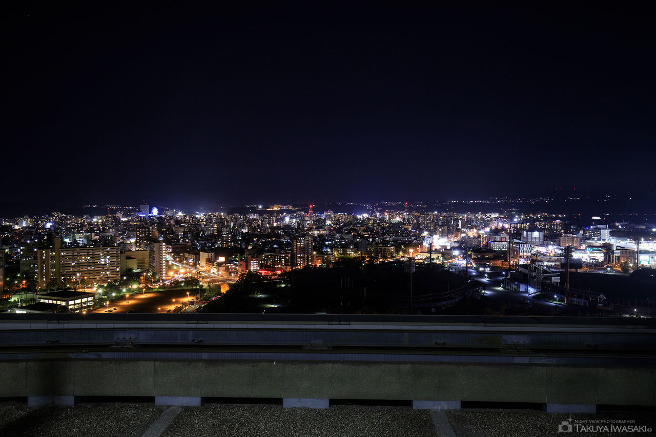 鹿児島県庁の夜景スポット写真（1）