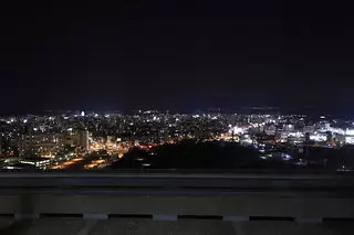 鹿児島県庁の夜景