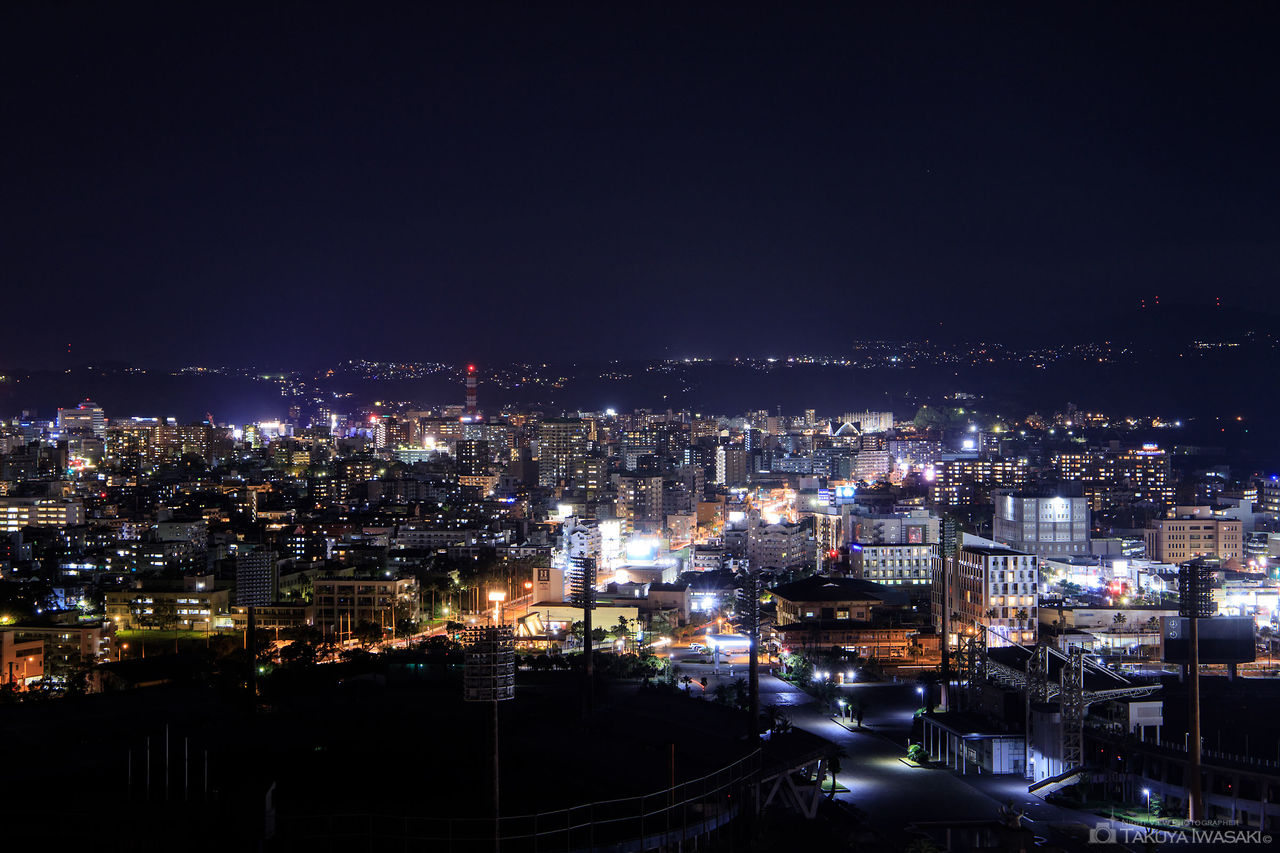 鹿児島県庁の夜景スポット写真（3）