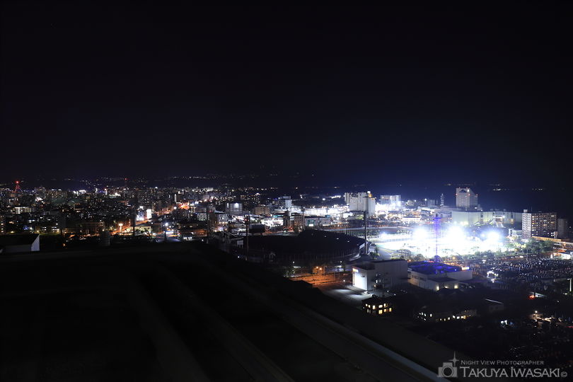 鹿児島県庁の夜景スポット写真（4）