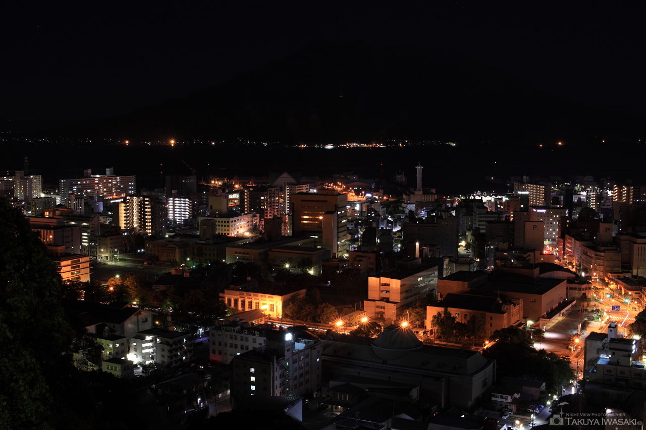 城山展望台の夜景スポット写真（3）