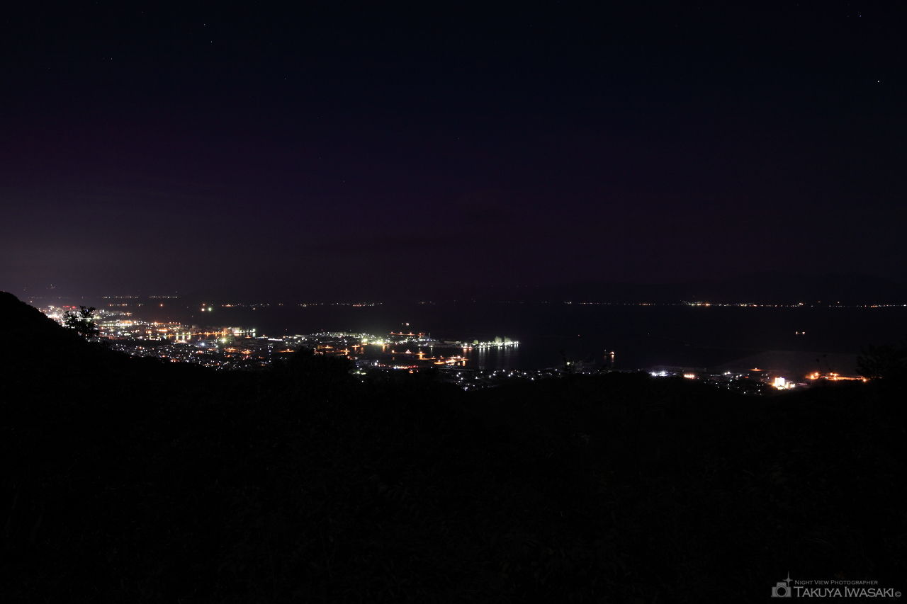 須々原展望台の夜景スポット写真（1）