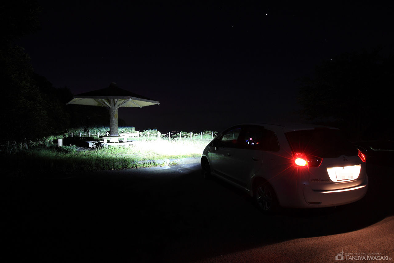 須々原展望台の夜景スポット写真（2）