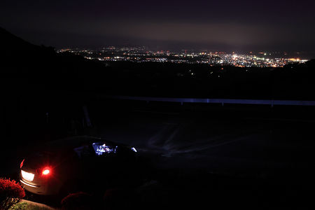 錫山展望台の夜景スポット写真（2）class=