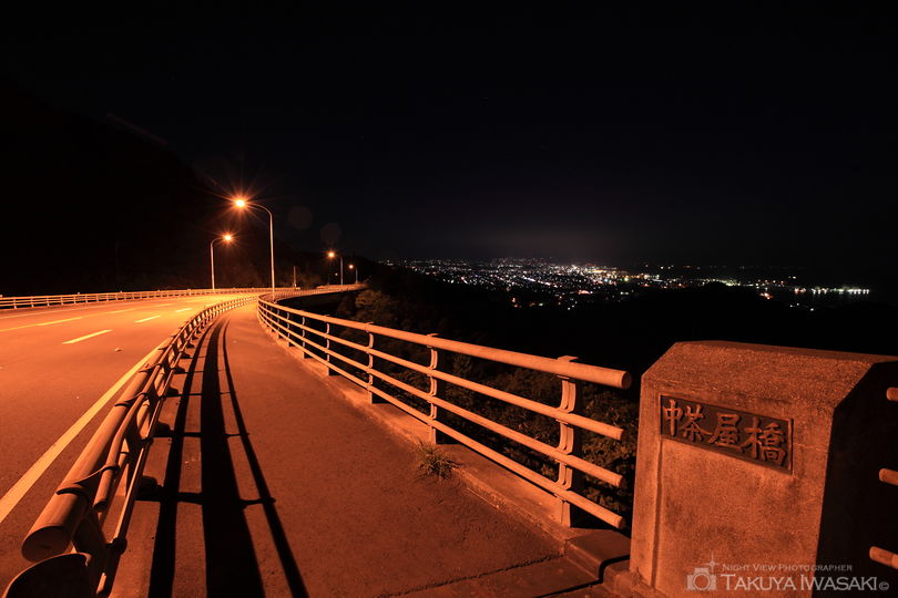 中茶屋橋の夜景スポット写真（3）